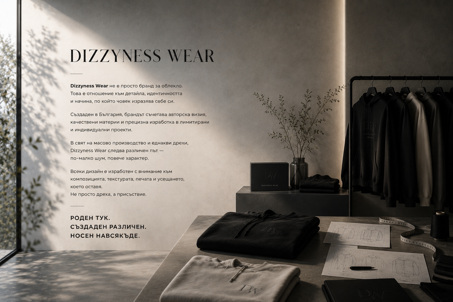 За нас — Dizzyness Wear