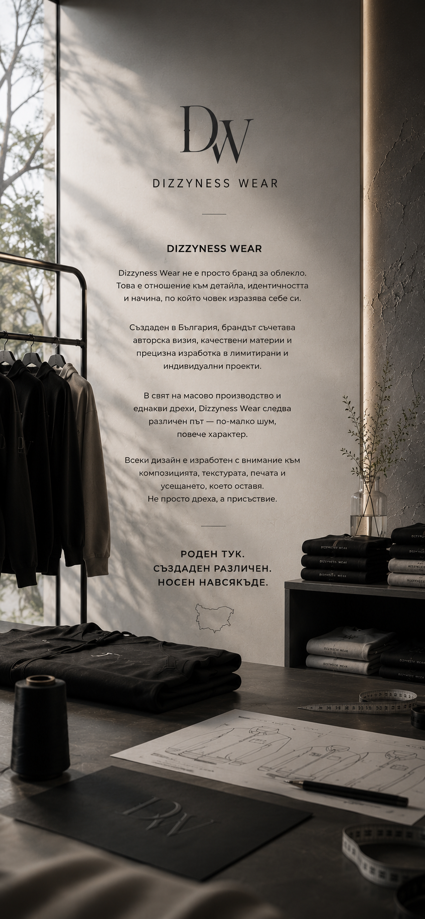 За нас — Dizzyness Wear