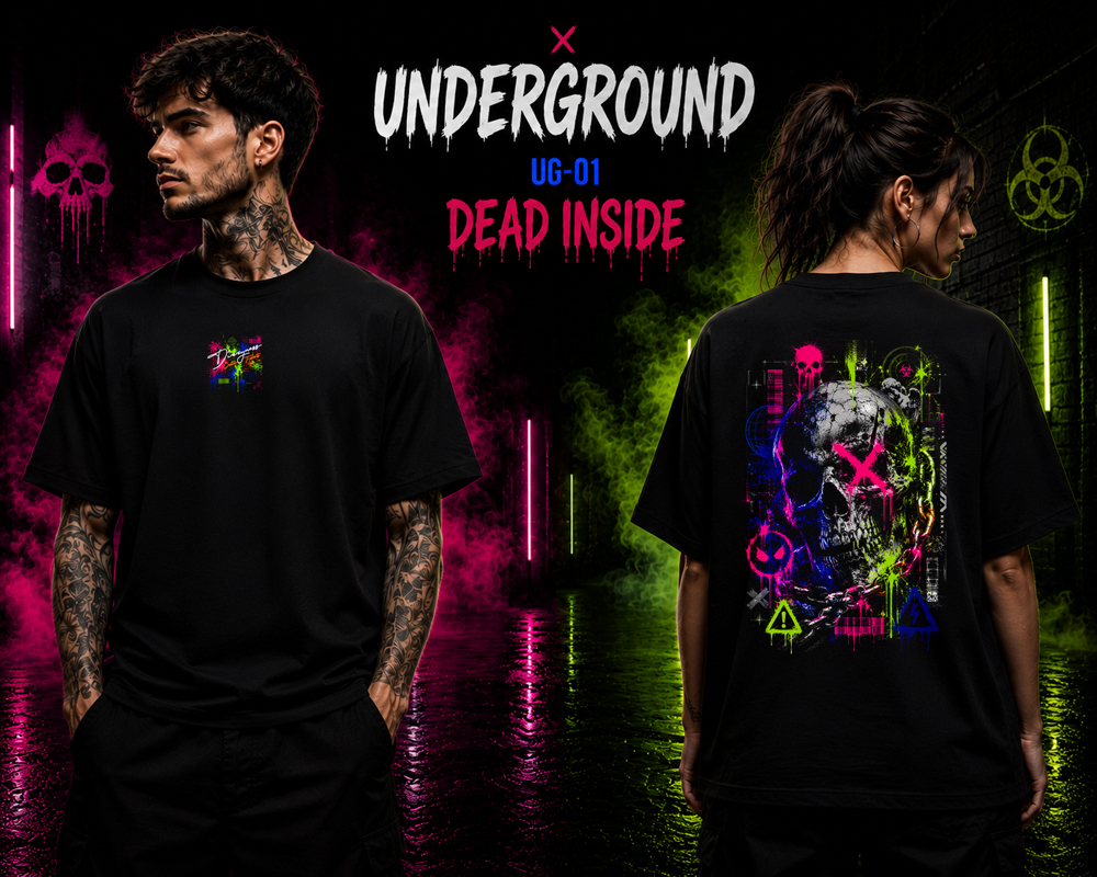 Dead Inside тениска — Dizzyness Underground