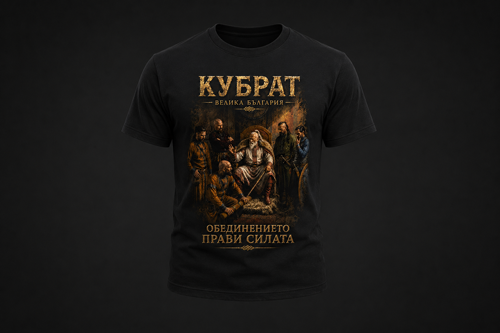 Кубрат тениска — Dizzyness Wear Завет